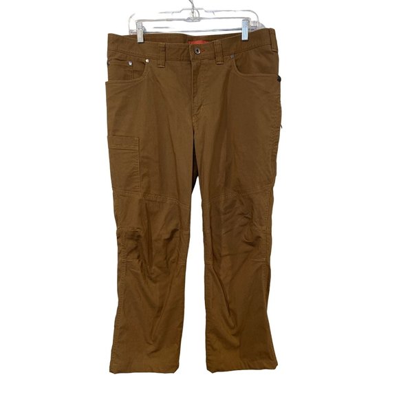 L.L. Bean Other - L.L. Bean Fleece Lined Work Carpenter Pants 36 X 28 Brown Double Knee Hunting